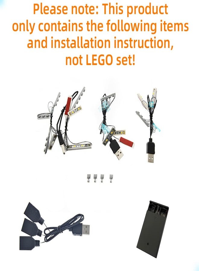 GEAMENT LED Light Kit Compatible with Lego Old Trafford-Manchester United - Lighting Set for Creator 10272 Building Model (Model Set Not Included) - Image 3